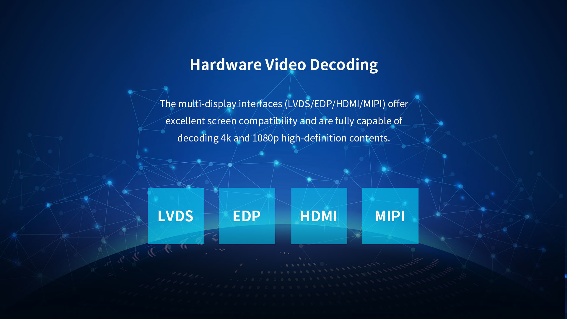 Android 7.1 K4 Smart Vending Machine Board LVDS and EDP for 1080p FHD decoding support