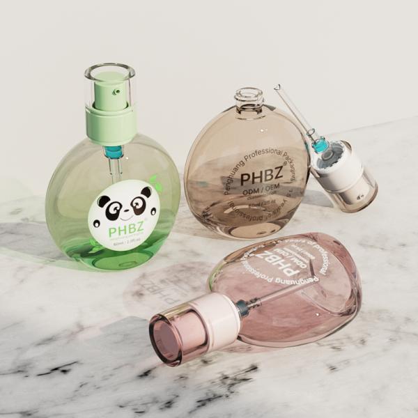 Wholesale 60ml 2oz Round Empty Liquid Foundation Bottle