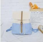 Female Korean high school students backpack academic style small fresh