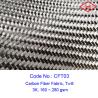Buy cheap Tight Woven 3K Twill Carbon Fibre Fabric Popular For Cosmetic from wholesalers