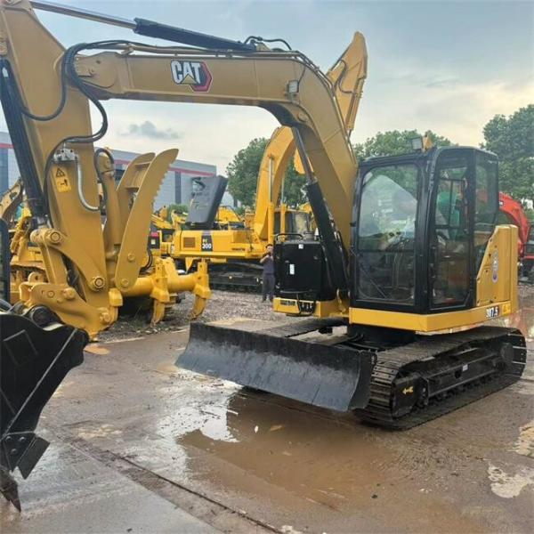 Buy cheap Crawler Type Caterpillar 307.5 Excavator Good Condition Used Compact Excavator from wholesalers