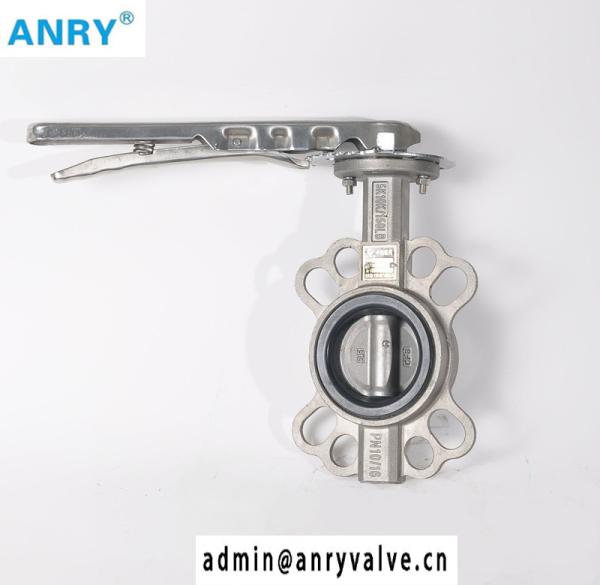 Quality PN16 Wafer Type Stainless Steel Butterfly Valve EPDM Seat SS304 SS316 disc for sale