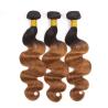 Buy cheap Grade 8A Three Tone Ombre Hair Extensions 100% Real Hair Material from wholesalers