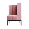 Buy cheap Hot sales Navy Blue High back Sofa sets sectional sofa Modular Sofa Stainless Steel Leg for living room Club from wholesalers