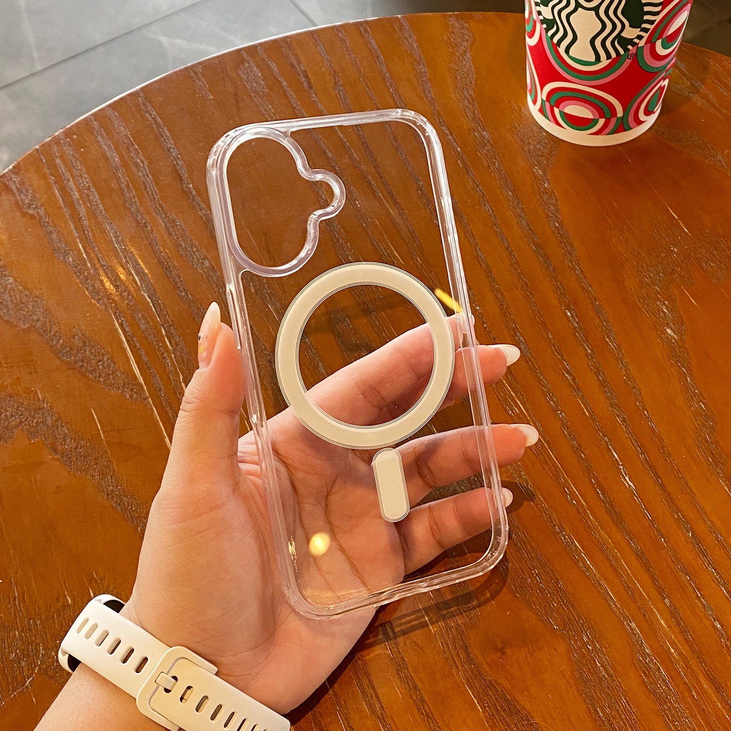 Crystal Clear MagSafe Case with 12FT Drop Protection