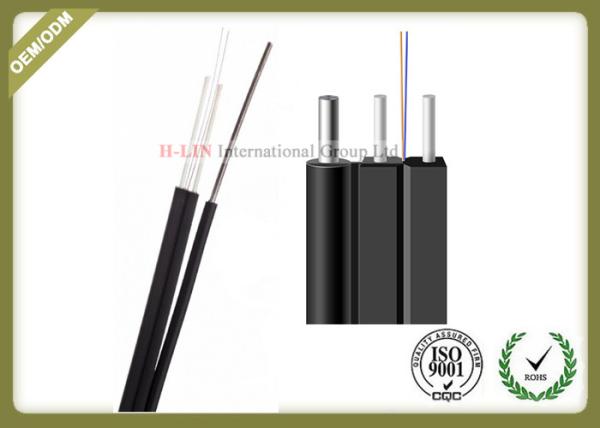 Buy cheap Light Weight FTTH Aerial Drop Cable Novel Flute With Non - Metal Strength Member from wholesalers