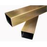 Buy cheap Golden Hairline 201 304 Rectangular Square Tubes ASTM A554 from wholesalers