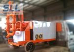 Fully Hydraulic Cement Mortar Pump Mobil Concrete Pump Fast Speed 110L min