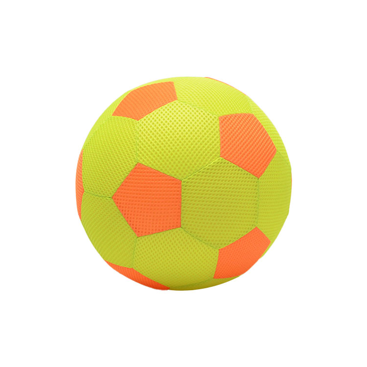 BM-1 Mesh Covered 6" Inflatable Soccer/Beach Ball for Kids
