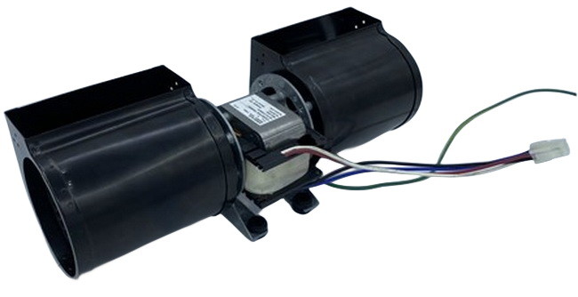AC Fireplace Convection Blower Motor Fan 3 Speed 4X4 Squirrel Cage 50Hz