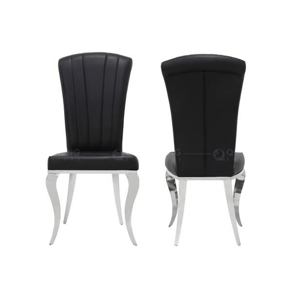 Buy cheap Home Furniture 20x26x42inch SS Dining Chairs Bold Curves American Style from wholesalers