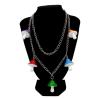 Buy cheap Mushroom Stainless Steel Layered Necklace Women Chunky Chain Link Necklace from wholesalers