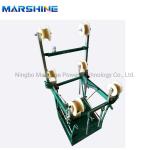 Steel Conductor Inspection Trolley Bicycle Cart Bundle Line Cart For 400-500mm