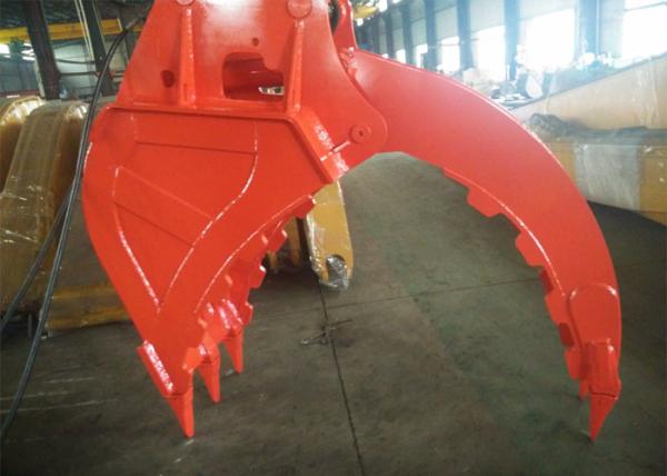Buy cheap 0.52CUM CAT312 Excavator Bucket Grab Q345B Q690D High Performance Material from wholesalers