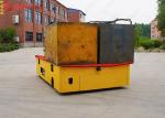 China Manufacturer 25 Ton Trackless Flatbed Transfer Cart
