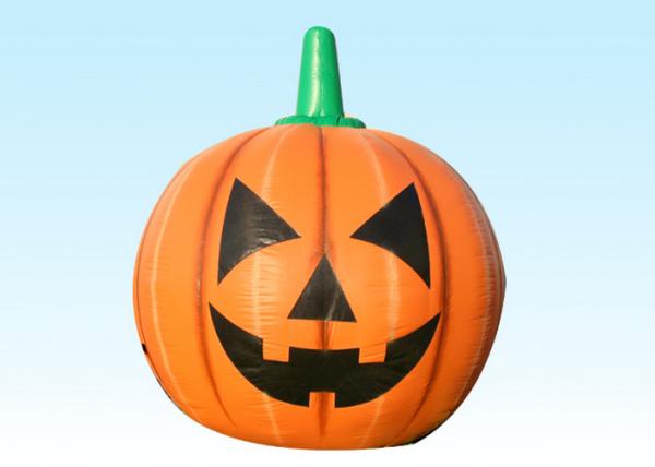Halloween Festival Inflatable Advertising Signs Giant Blow Up Pumpkins