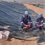 Buy cheap Online Technical Support HDPE Geomembrane Fish Pond Liner for Aquaculture Farming from wholesalers