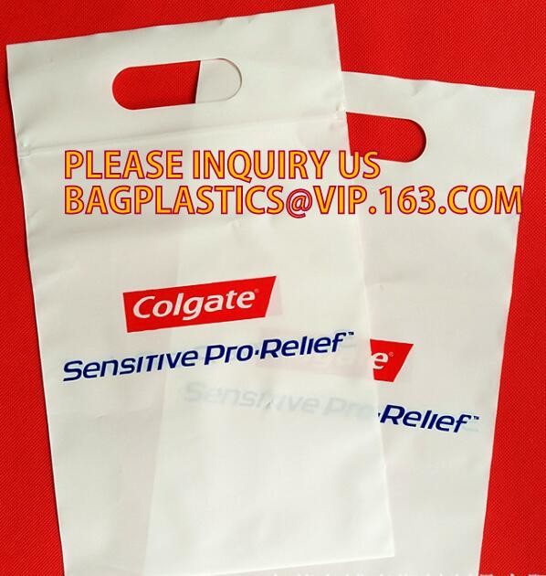 self adhesive seal opp package bag with sticker flap, gift zip lock christmas self-sealing plastic gift bag, Matte pac