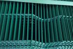 Buy cheap V Profiled Welded Mesh Fencing 50x50mm 50x100mm 3D Curved Fence from wholesalers