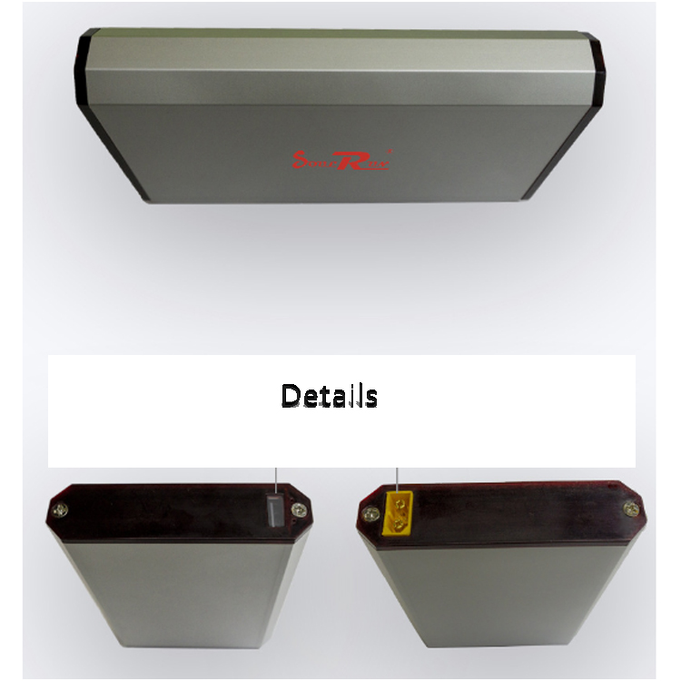 500W*2 Motor Scooter Electric Skateboard 750MM Deck Size 25.2V 2.6AH