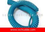Flexible Machinery Coiled Spiral Cable