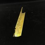 Corrosion Resistant Brass Effect Stair Nosing , 59% Copper Safety Stair Tread