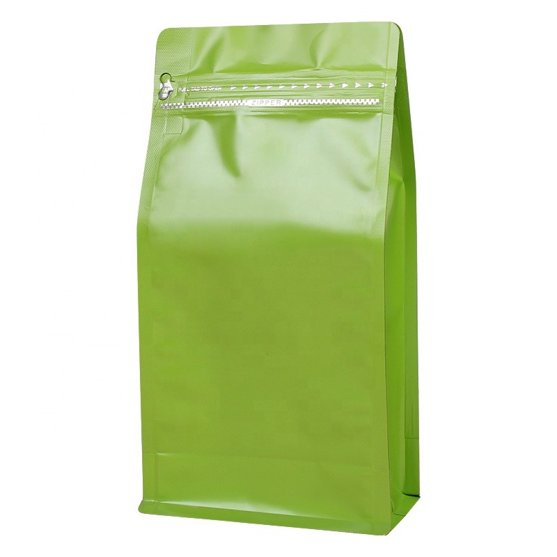 Customized Size Aluminum Foil Stand up Zipper Pouch Coffee Bags with Valve
