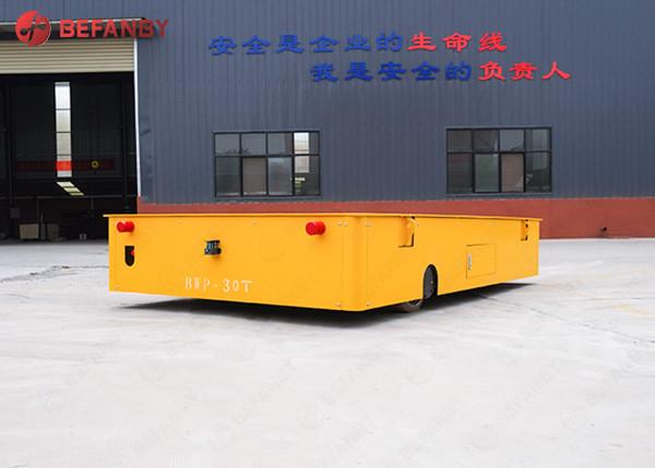 Buy cheap Large Capacity Steel Plant Battery Trackless Transfer Trolley from wholesalers