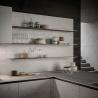 Buy cheap Melamine Customized Kitchen Cabinet Modern Kitchen Cabinet Stainless Steel Sink from wholesalers