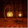 Buy cheap Vintage Pumpkin 300g Metal Candle Holders For Decoration from wholesalers