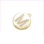 26 Initial Letter Pendant Necklace DIY Gold And Silver Jewelry Necklace