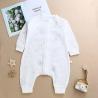 Buy cheap Unisex Organic Cotton Infant Pajamas Long Sleeve Snap Button Plain Printed from wholesalers