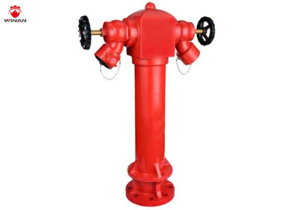 Buy cheap Pillar Fire Suppression Valve , Red Epoxy Cast Iron Fire Hydrant Pressure Relief Valve from wholesalers