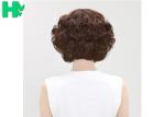 Festival Club Party Theme Brown Short Synthetic Wigs For Halloween Carnival