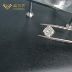 Polish Cut Certified Lab Grown Diamonds Square Cushion White