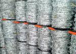 Traditional Twisted Barbed Wire Barbs Light Duty High Tensile 5" Barb Spacing