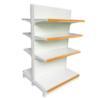 Buy cheap Factory Custom gondola shelving double-sided supermarket shelf from wholesalers