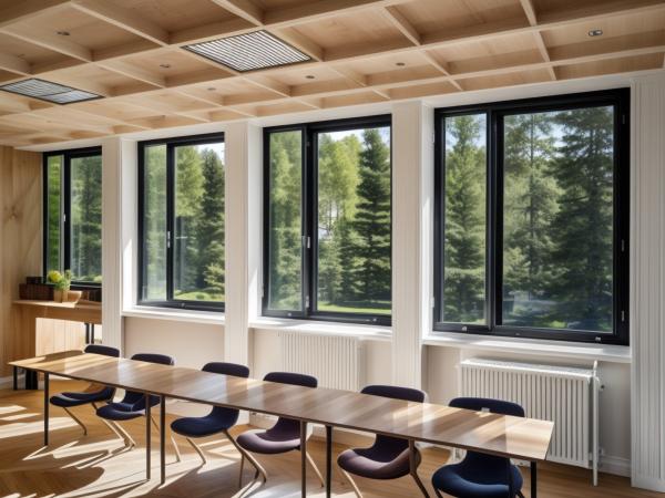 Buy cheap Customized Home Aluminium Casement Windows Swing Opening Windproof from wholesalers