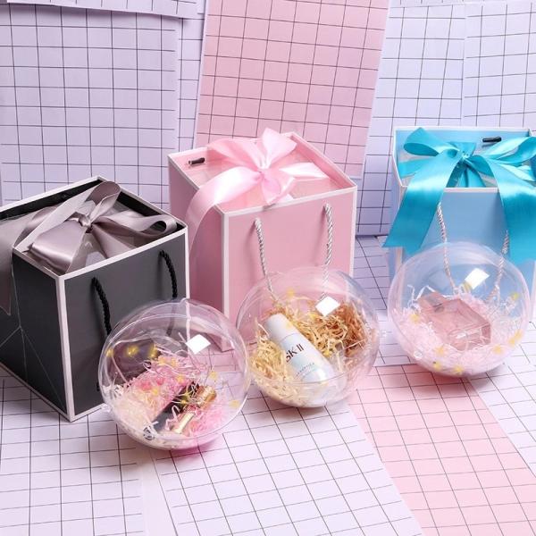 Buy cheap New Design Christams Lovely Gift Acrylic Ball With Packing GIft Box from wholesalers