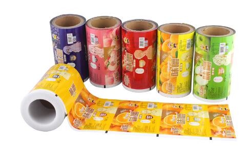 Food Grade PET Food packaging film plastic printed metalized Roll film