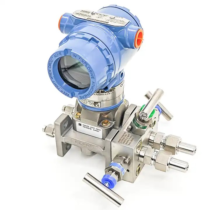 304 Stainless Steel EJA Transmitter Rosemount Transmitter Two Valve Group