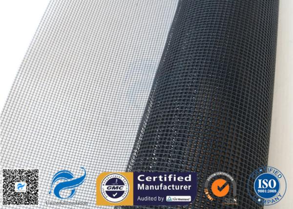 Quality 260℃ PTFE Coated Fiberglass Fabric 4*4MM 580GSM Black Conveyor Belt Dryer for sale
