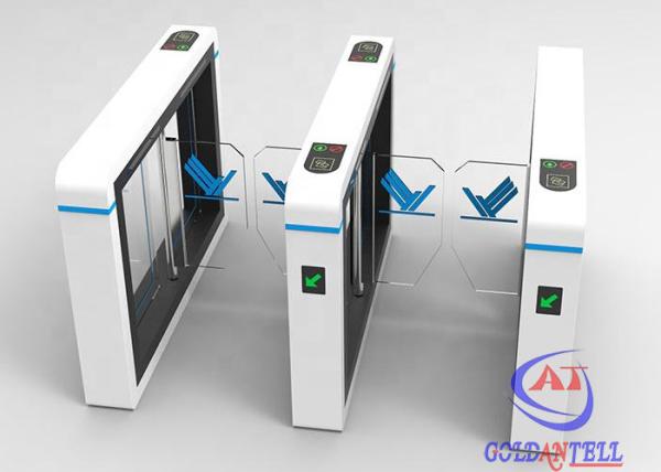 Buy cheap Sports Exhibition Gym Automatic Entrance Turnstiles With RFID Card QR Code Fingerprint from wholesalers