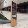 Buy cheap Free Standing Directional Wayfinding Signs from wholesalers