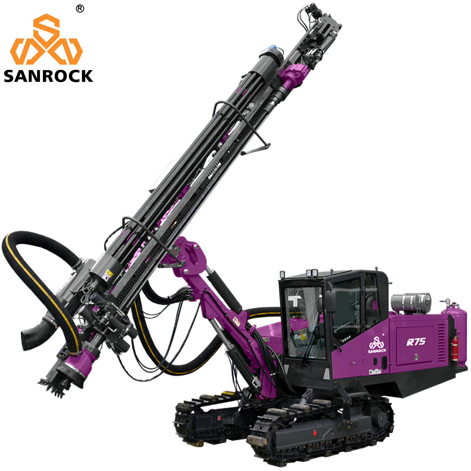 Deep Rock Drilling Rig Mining Equipment Hydraulic Blast Hole DTH Drilling Rig For Sale