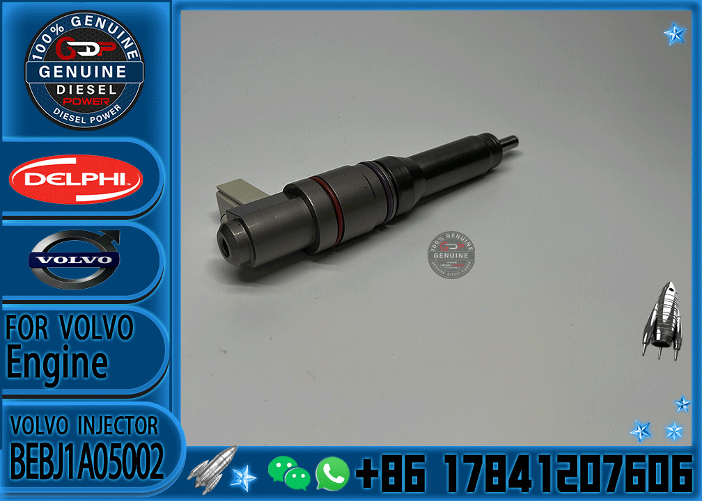 Original Del-phi Smart EUI Injector BEBJ1A05002 BEBJ1A00202 1905001 1846419 for DAF MX XF105