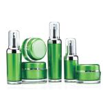 Acrylic Screen Printing Airless Cosmetic Bottles For Personal Care