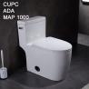 Buy cheap IAPMO CUPC Toilet Bowl 1 Piece Super Quiet Commode Powerful Flushing Round from wholesalers