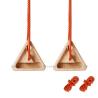 Buy cheap Wood Climbing Training Gear Portable Hangboard Climbing Fingerboard Triangle Wooden Climbing Training Boards from wholesalers