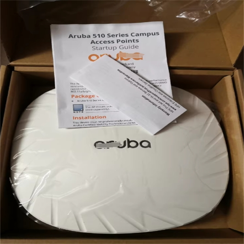 Original New AP Q9H62A AP-515 Wireless Access Point New Outdoor Use 1000mbps Max LAN Data Rate Features Firewall QoS VoIP VPN